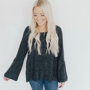 carly jean los angeles | bell sleeve sweater